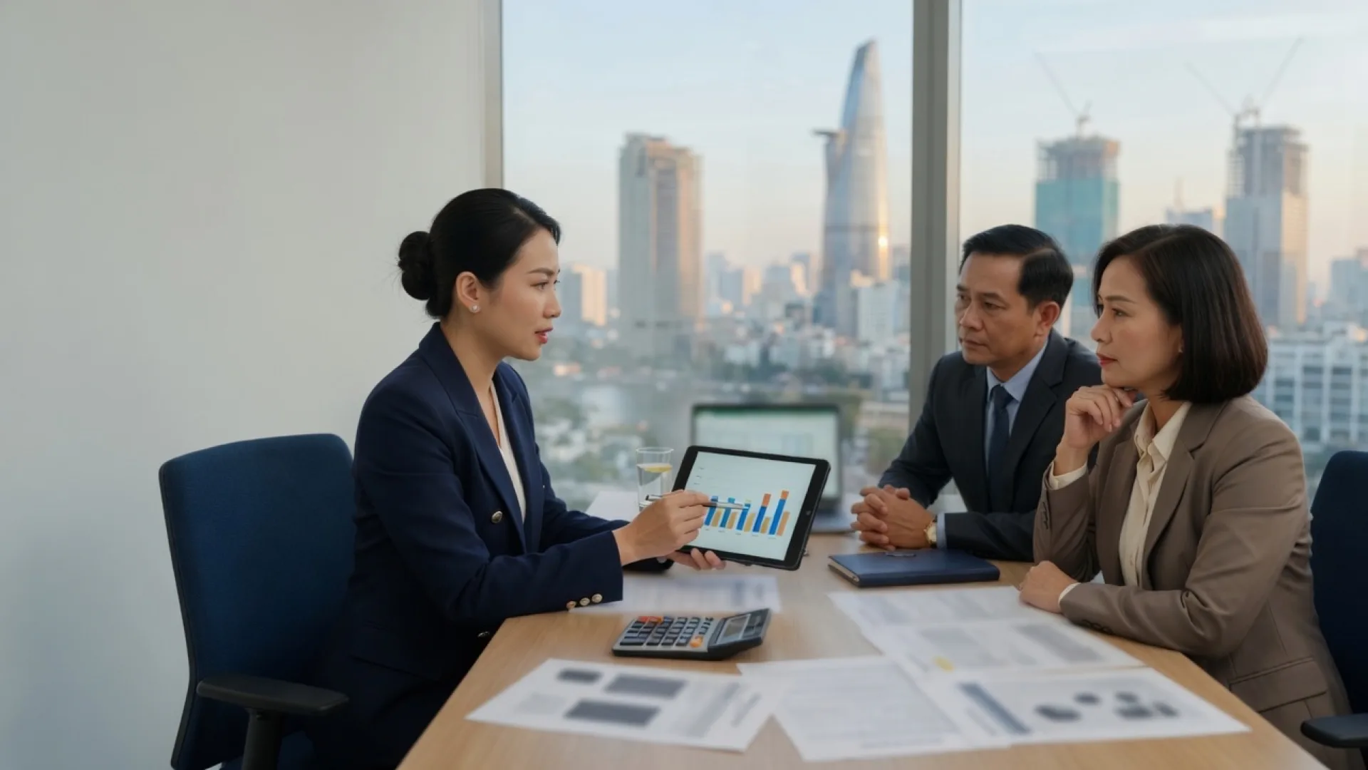 Chuyên viên AHORIZON tư vấn thuế cho chủ doanh nghiệp